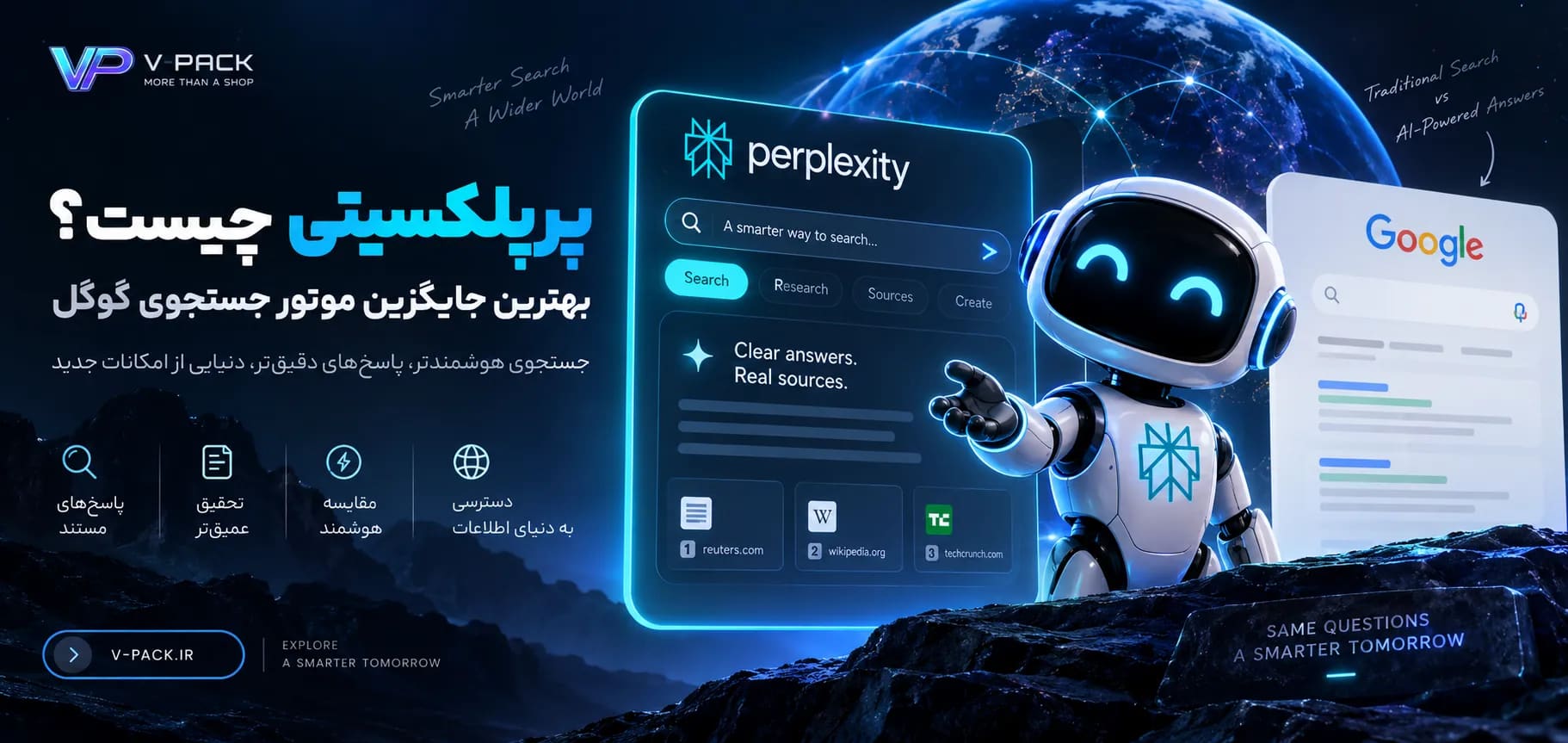 هوش مصنوعی Perplexity چیست؟ آیا پرپلکسیتی بهترین جایگزین گوگل است؟