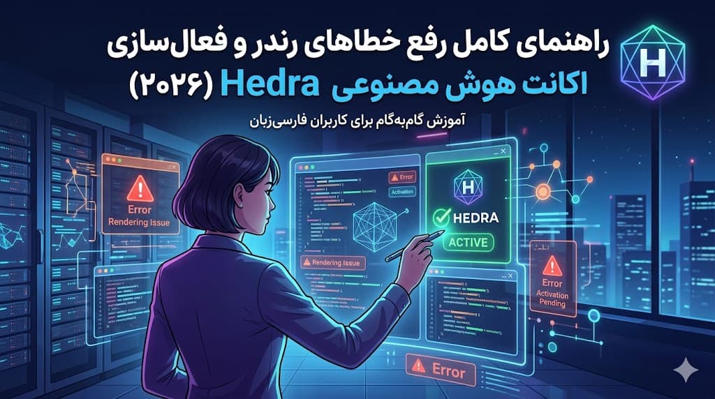 راهنمای کامل رفع خطاهای رندر و فعالسازی اکانت هوش مصنوعی Hedra (۲۰۲۶)