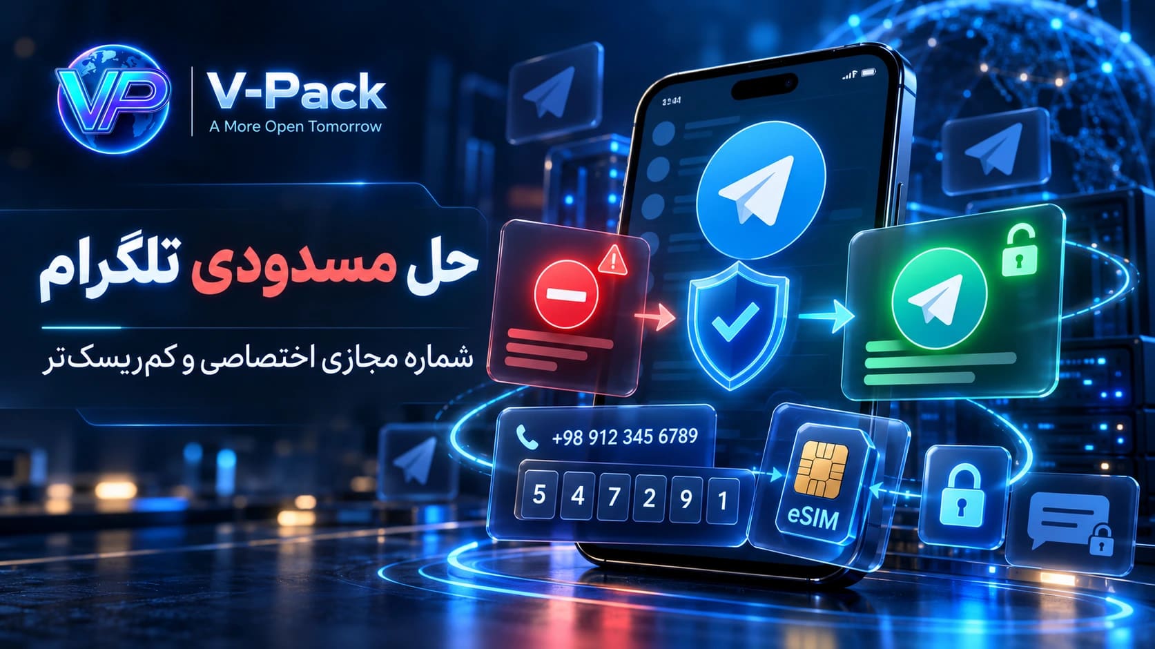 حل مسدودی تلگرام؛ خرید شماره مجازی بدون ریپورت تلگرام