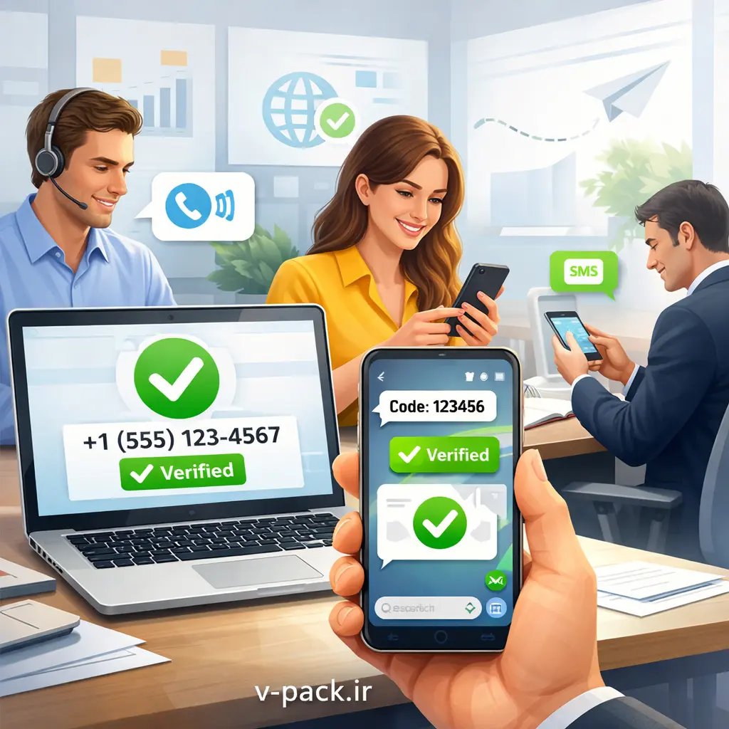 معرفی بهترین سرویسهای خرید شماره مجازی دائمی