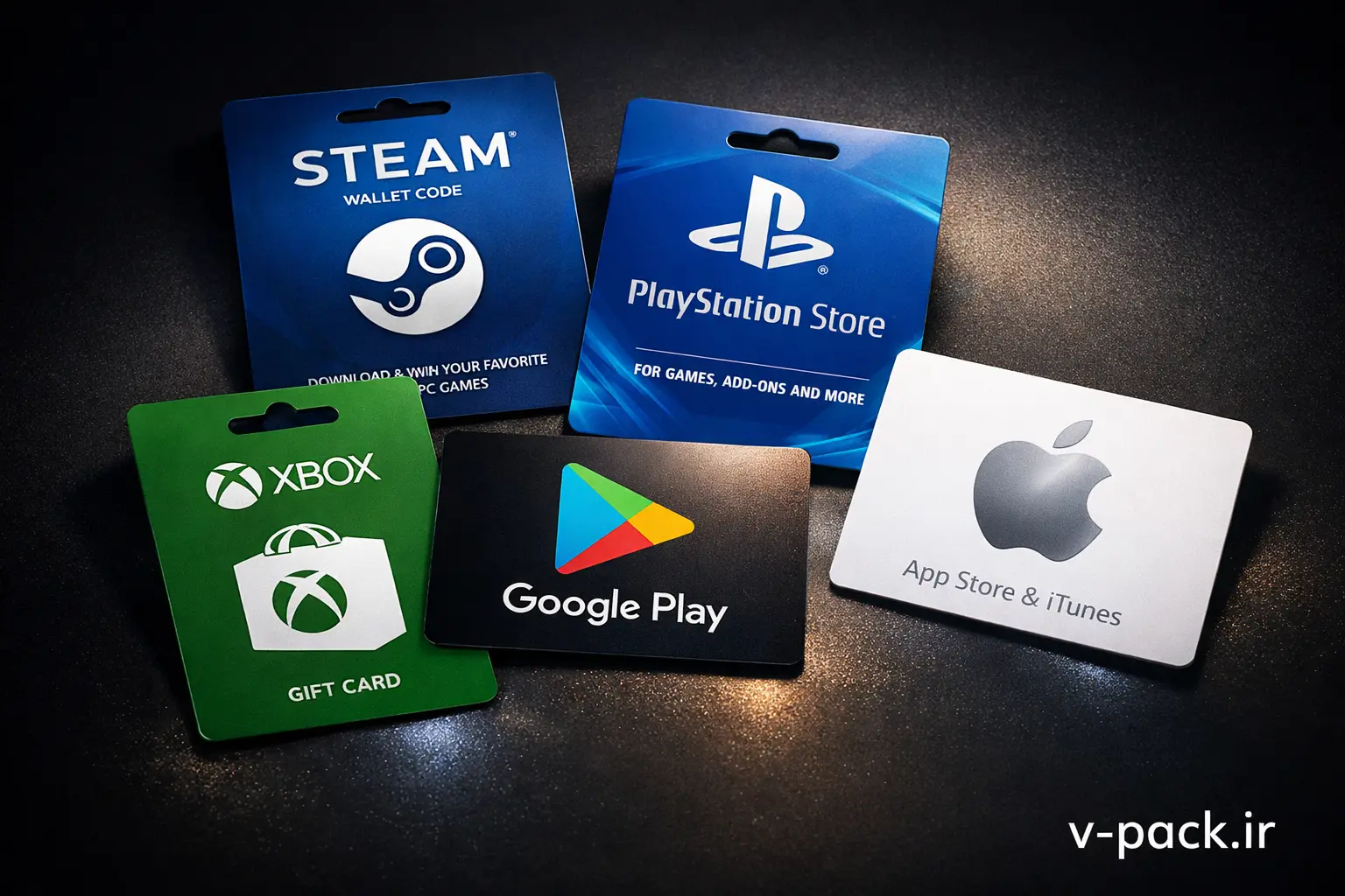 بهترین گیفت کارت‌های موجود در بازار برای گیمرها