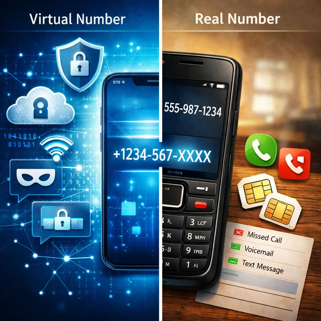 مقایسه شماره مجازی دائمی و موقت: کدام بهتر است؟