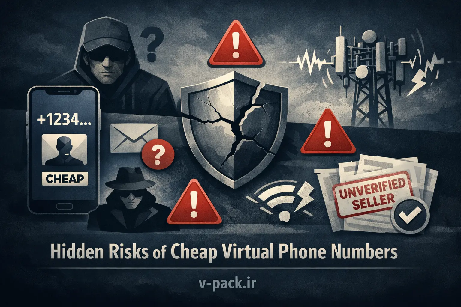 چرا نباید به فروشندههای شماره مجازی دائمی ارزان اعتماد کرد؟